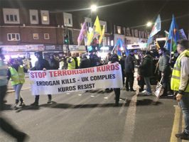 Kurdish protest